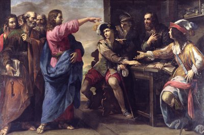 The Conversion of St. Matthew by Niccolo Tornioli